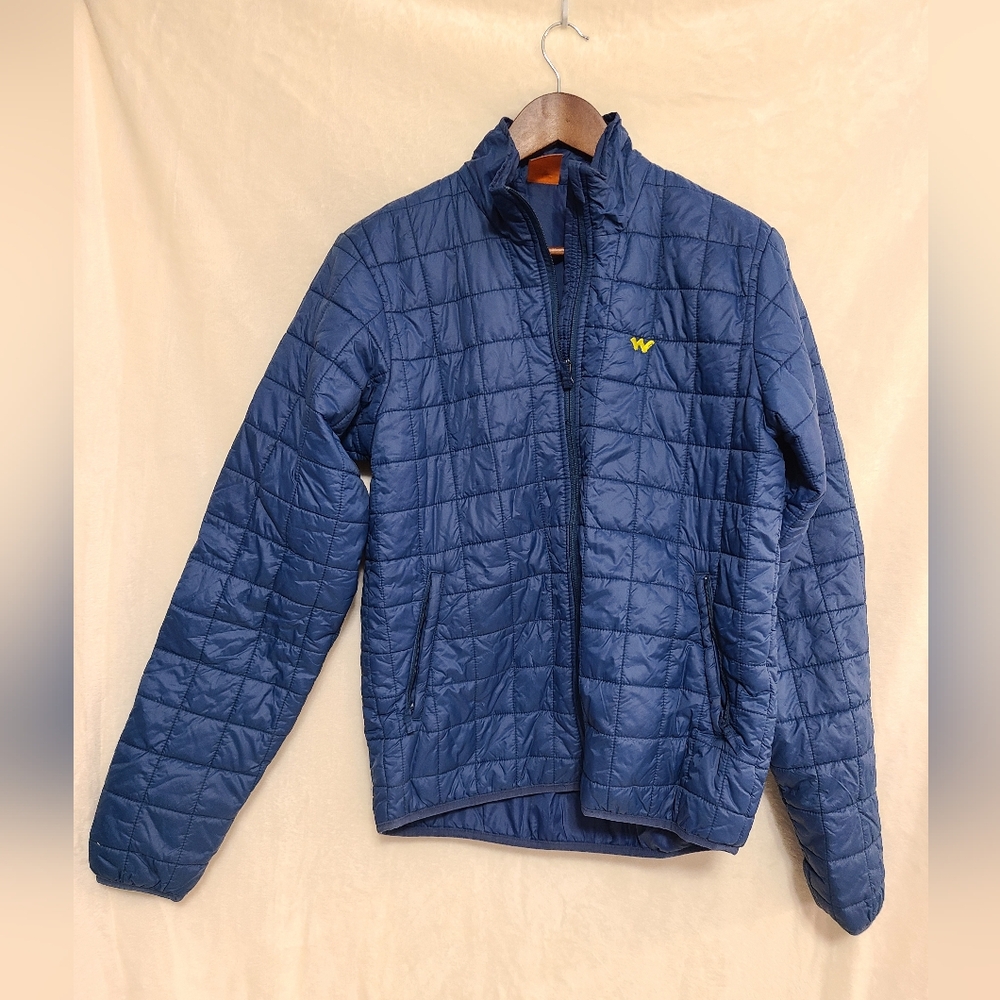 Wildcraft Blue Down Filled Puffer Jacket Size M